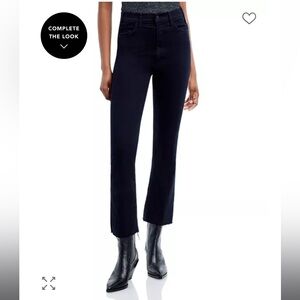 MOTHER Denim ‘The Hustler’ Women's High Rise Ankle Fray Jeans